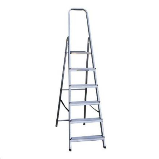Picture of KB ALUM STEP LADDER 6 TREAD 13017 0040106