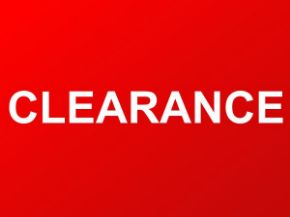 Picture for category Clearance